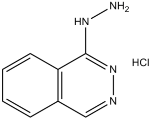 Hydralazine HCl (Apresoline, Adrolazine , Apresrex) 304-20-1
